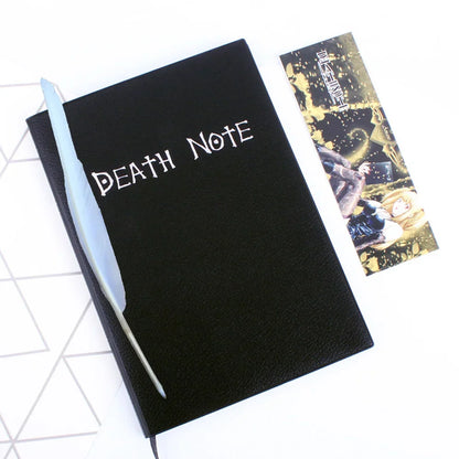 74 Sheets 20.7x14.7CM Death Note Planner Anime Diary Cartoon Book Lovely Notebook Theme Cosplay Large Dead Note Writing Notebook