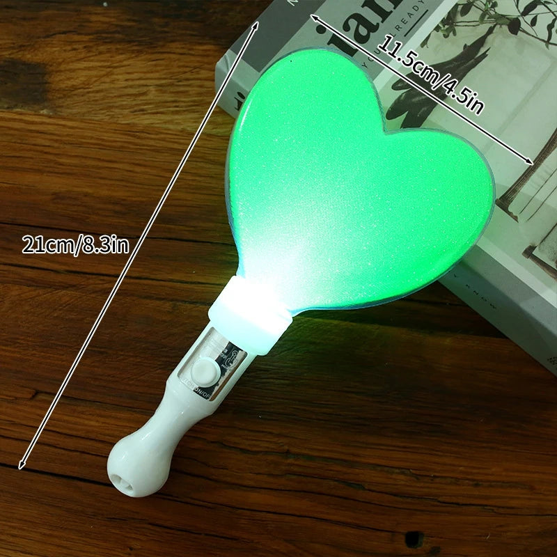 Kpop Lightsticks Glowing Penlight Concert Props Glow in The Dark Light Rods Light Sticks Party Supplies Concert Accessories
