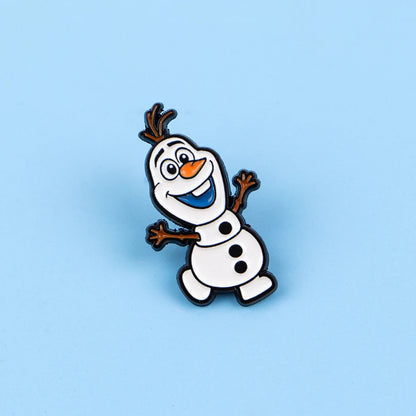 Cute Frog Enamel Pin Cartoon Animals Brooch for Fans Backpack Clothing Decoration Movie Jewelry Christmas Gifts