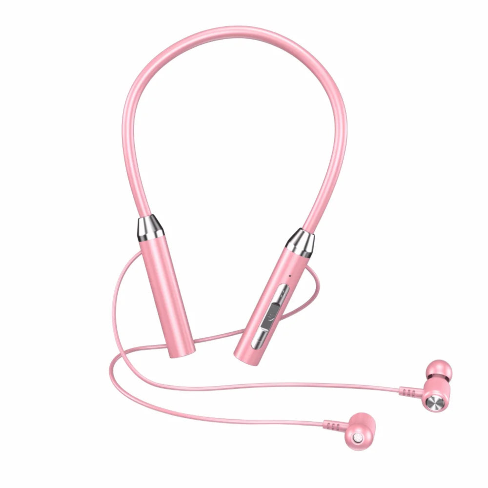 Bluetooth 5.0 Wireless Bluetooth Headphones 9D Stereo Magnetic Design Neckband Earphone HiFi Stereo With Mic Bluetooth Earphone