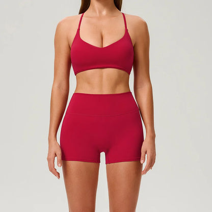 Fitness Suit 2PCS Women Tracksuit Sports Zipper Long Sleeve Yoga Set Gym Clothes Flared Pants Sportswear Female Workout Clothes