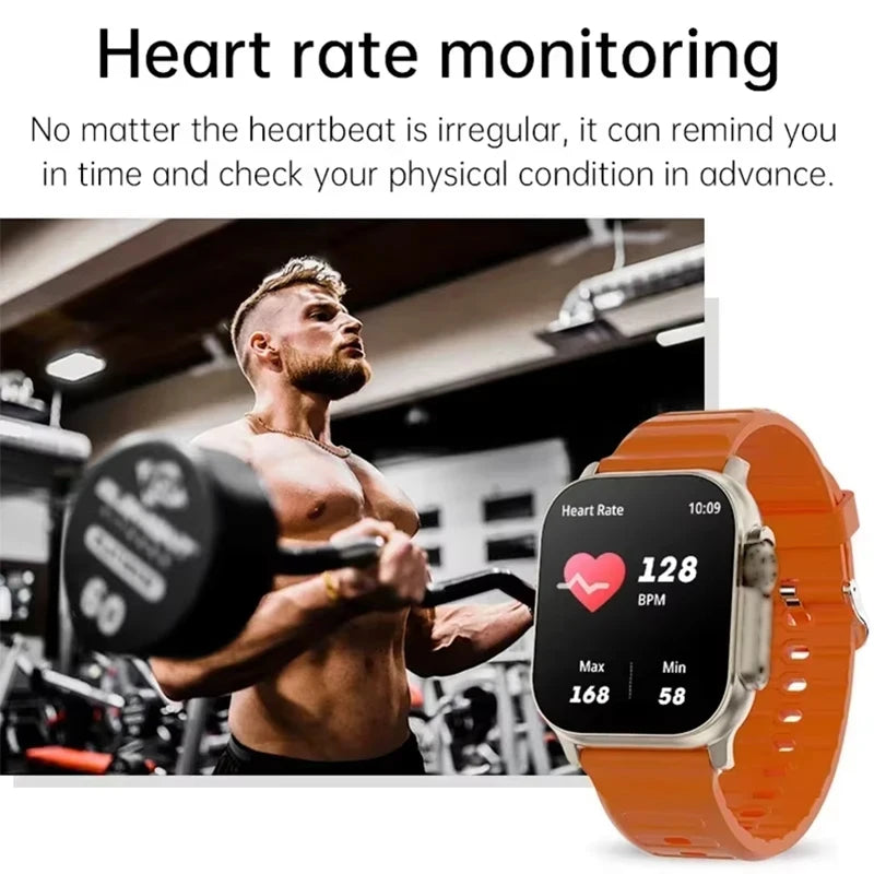 Original T800 Ultra2 Smart Watches Bluetooth Call Health Fitness Tracker Multi Sport Mode Smartwatch Women Men For Android IOS