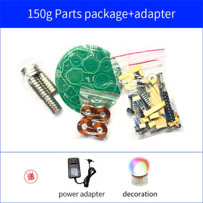 CIRMECH Intelligent Magnetic Levitation Push Type Magnetic Levitation DIY Kit DC12V 2A New Style Suspension Magnetic