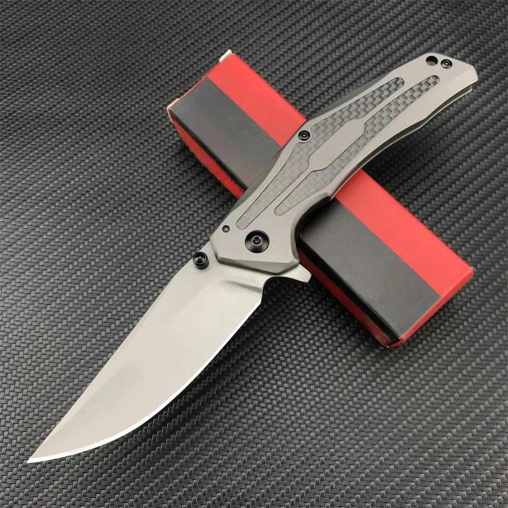 Folding Blade Knife Outdoor Jungle Exploration Outdoor Mountaineering Climbing Fishing Barbecue Picnic Portable Equipment