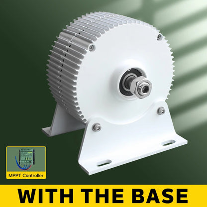 1000W Three Phase Permanent Magnet Synchronous Generator 12V 24V 48V Low Speed Direct Drive Wind Turbine Alternator CE Certified