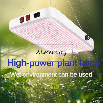 Full Spectrum LED Grow Light 200W  Waterproof for Greenhouse Indoor Plants Phyto Lamp for Seedlings Vegetables Flowers Growth