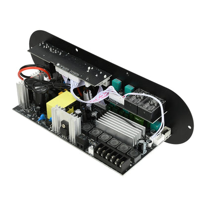 D800 Bluetooth 5.0 Digital Amplifier Board 2.1 Channel 50W+50W+100W HiFi Subwoofer Audio AMP for Home and Outdoor Sound Systems