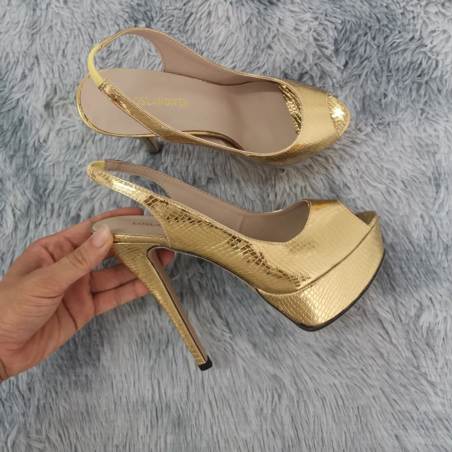 New 2026 Women Sandals Fashion 14CM Super High Heels Sexy Open Toe Platform Sandals Gladiator Party Dress Red Wedding Shoes