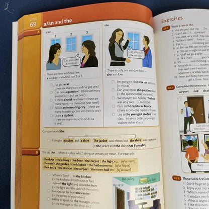 3Book Elementary English Grammar Advanced Essential English Grammar In Use English Test Preparation Exercises book is optional