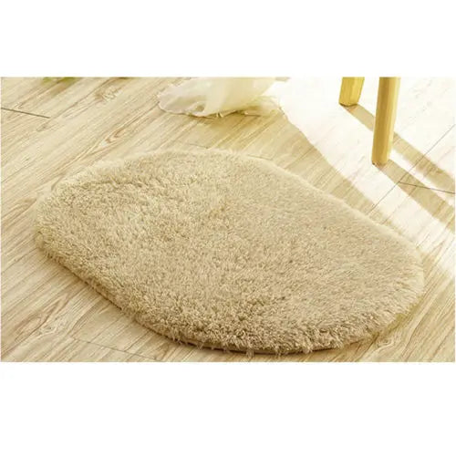 Cashmere Bath Bathroom Bedroom Floor Mat Shower Rug Non-slip Thicken Chenille Rug Carpet For Living Room Floor Mat Tapete