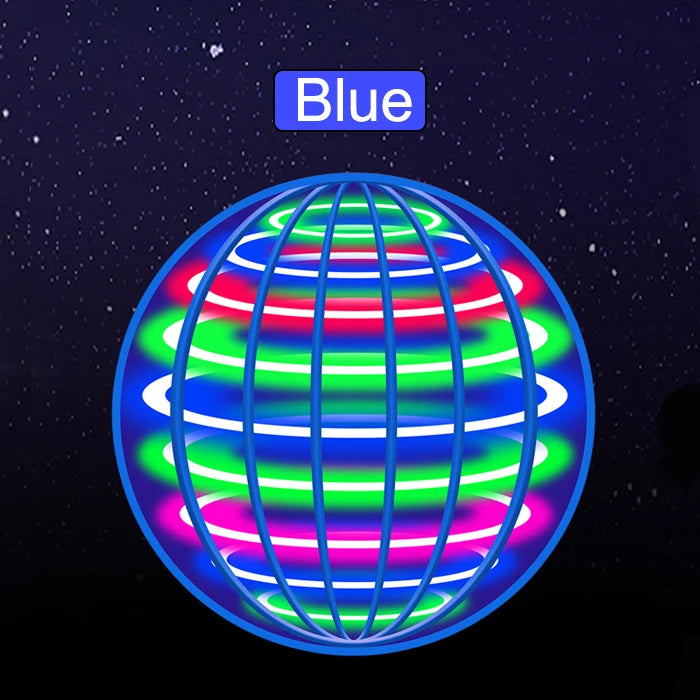 LED Light Up Flying Orb Boomerang Toys Magic Hover Ball Drone Fly Nova Spinner – Fidget Stress Relief Toy Gifts for Kids Family