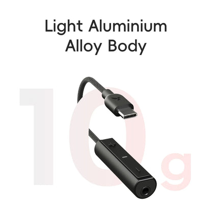 HiBy Digital D1 Type C HiFi Audio Dongle USB DAC Headphone AMP PCM32Bit/384kHz 3.5mm Output CS46L41 Sound Card for Android Win10