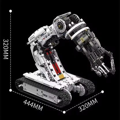Technical 1512Pcs Science Fiction Programming Robotic Arm Building Blocks High Tech Engineering Car Bricks Toys Kids Adult Gift