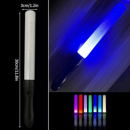 Kpop Lightsticks Glowing Penlight Concert Props Glow in The Dark Light Rods Light Sticks Party Supplies Concert Accessories