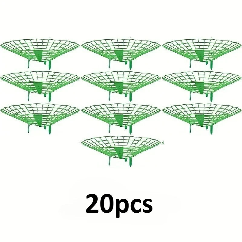 10/20pcs Green Strawberry Planting Racks, Watermelon Support Frames, 3-Legged Plant Protector, Easy Assembly plant accessories