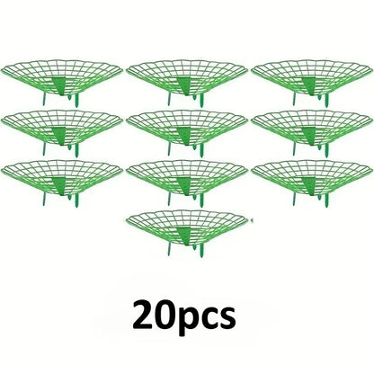 10/20pcs Green Strawberry Planting Racks, Watermelon Support Frames, 3-Legged Plant Protector, Easy Assembly plant accessories