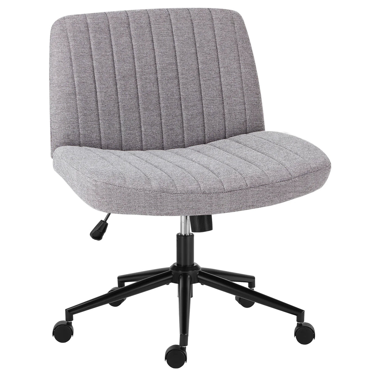 MCQ Armless With Wheel Ergonomic Gaming Office Chair with Adjustable Height 360° Swivel Gaming Racing Chair For Home Office