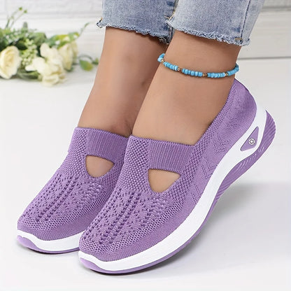 Women's Slip-On Sneakers | Flat Low-Profile Design | Casual Everyday Wear