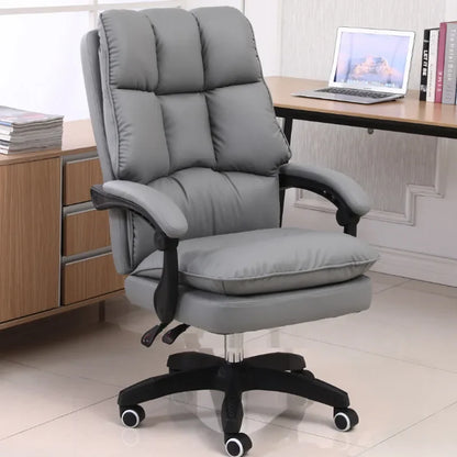 Office  Reclining Armchair with Footrest WCG Computer Gaming  Internet Cafe Gamer  bedroom study  Pink white
