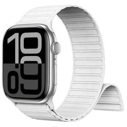 Silicone Strap For Apple Watch 46mm 42mm 49mm Magnetic Band For iWatch Ultra 3 2 Series 12 11 10 9 8 7 6 5 SE Bracelet Correa