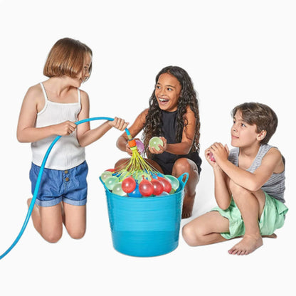 111Pcs Summer Water Bombs: Fast Fill Water Balloons for Pool Party, Outdoor Team Game, Beach Splash Toy, Festival Decor