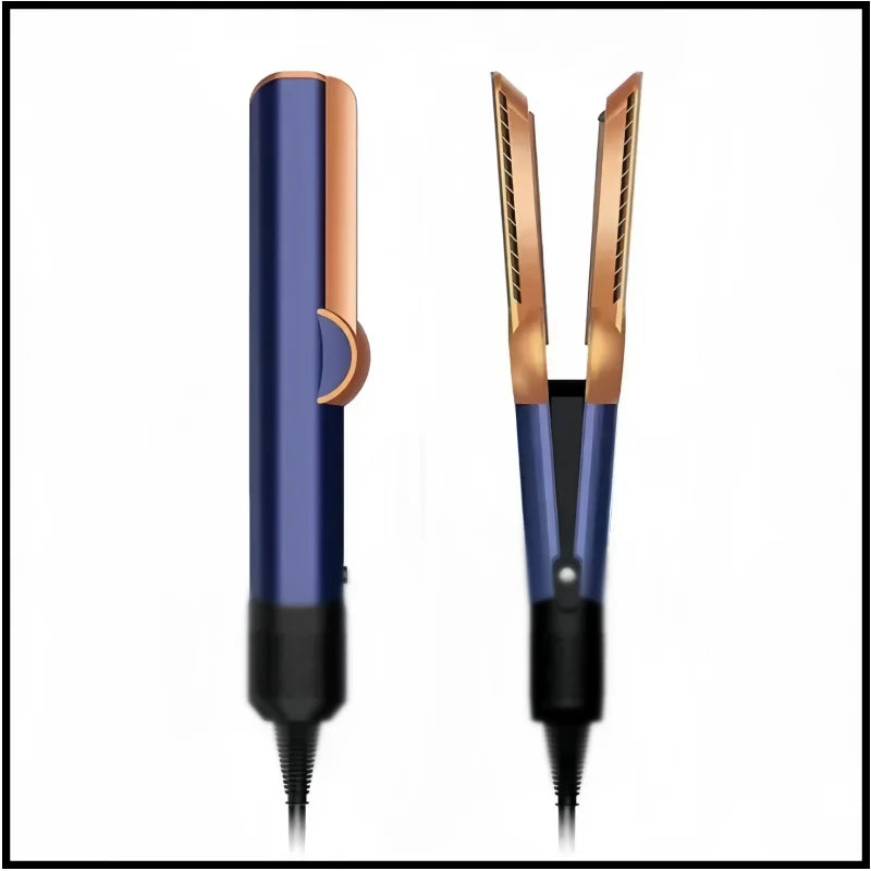 Two-in-one hair dryer and ion straightener-compact and lightweight,providing quick styling.Suitable for both home use and travel