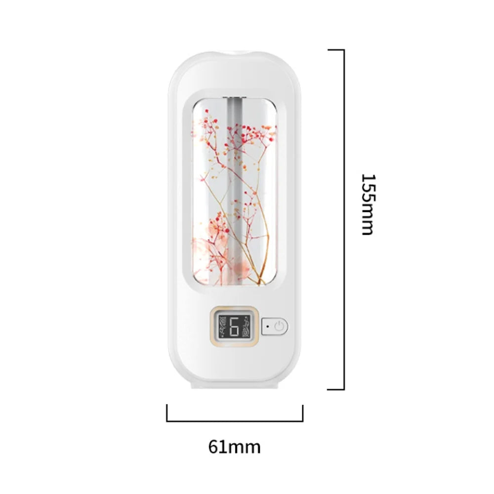 Aromatherapy Machine Automatic Home Fragrance Machine Essential Oil Diffuser Nebulizer for Kitchen and Toilet Deodorization