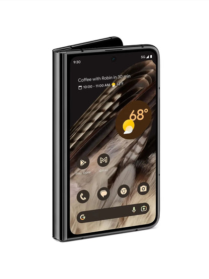 Google Pixel Fold - Unlocked Android 5G Smartphone Grade 1-4 Refurbished Used Phone Genuine  Includes Charging Cable