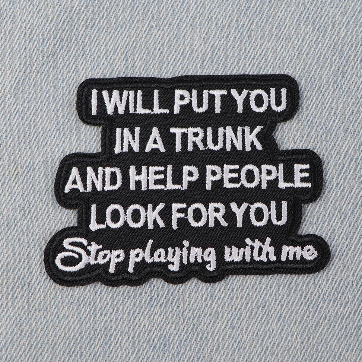 Motivational Quotes Patch Embroidered Patches On Clothes Iron On Patches For Clothing DIY Patch Jackets Sew Stickers