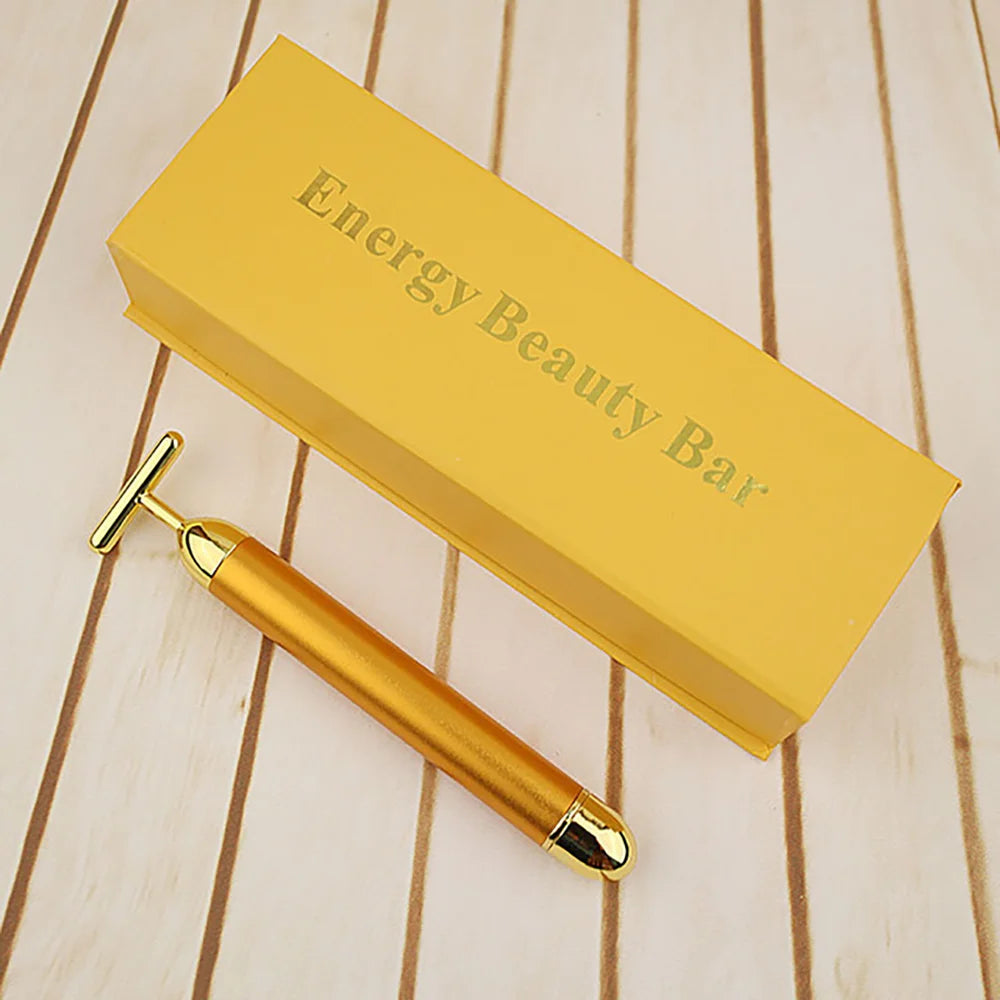 High quality massage vibrating stick set electric massage instrument facial beauty stick introduction instrument battery version