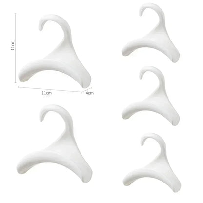 5pcs bag hanger hook Handbag hat scarf storage rack wardrobe backpack hook Handbag Holder Storage Rack Organization
