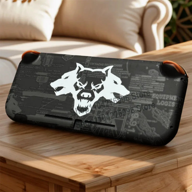 For Switch Lite Game Console Case Replacing Shell Housing Buttons Tempered Glass Film Screen Modification Accessory