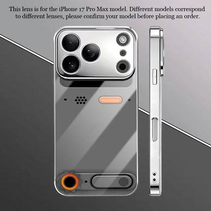 Minimalist Gaming Console Pattern Glass Phone Case For iPhone 11 12 13 14 15 16 17 Pro Max Plus 17 Air Electroplate Silver Cover