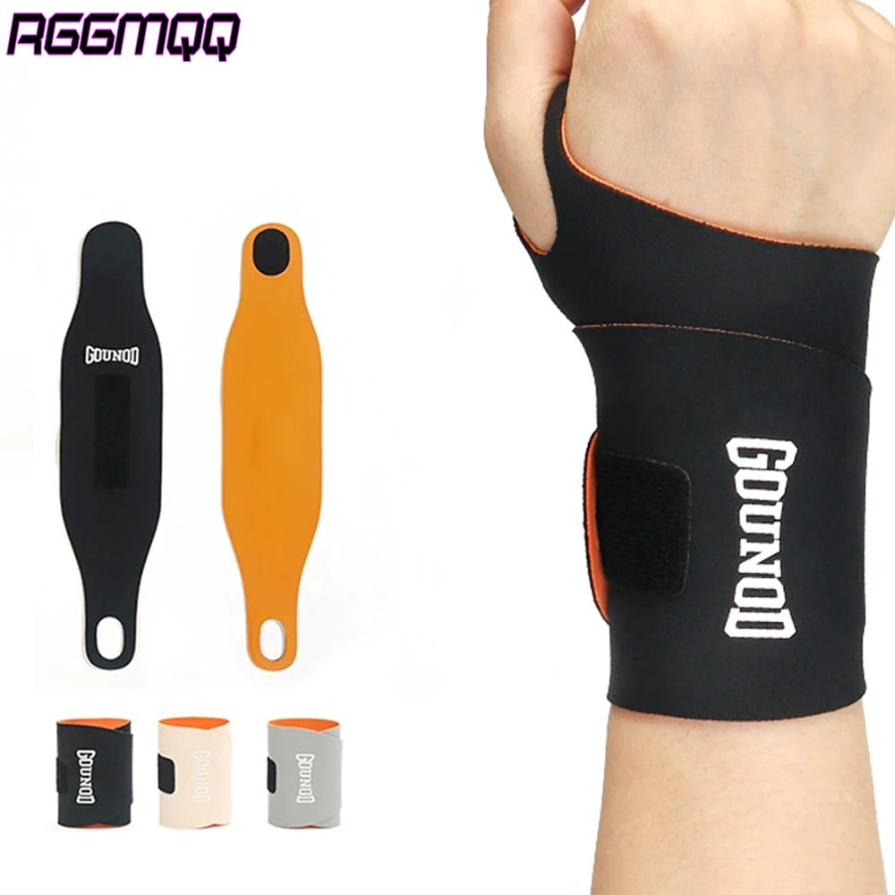 Ultra Thin Wrist Brace - 1PC Adjustable Support for Basketball, Tennis, Yoga - Carpal Tunnel Relief for Men & Women