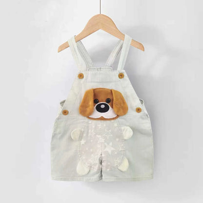 IENENS Summer Kids Baby Boys Jumper Pants Denim Shorts Jeans Overalls Toddler Infant Girl Playsuit Clothes Clothing Trousers
