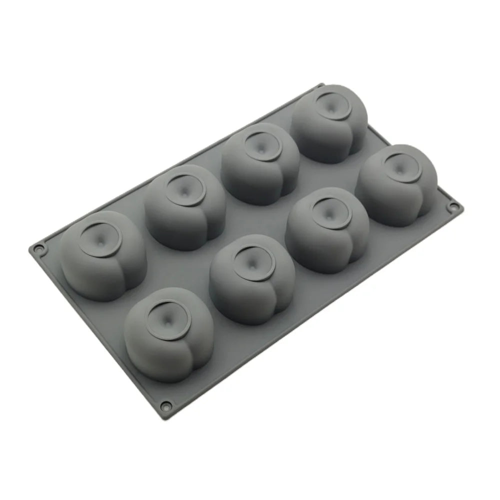 New Arrival 12 Hole Circular Bubble Shape Silicone Mousse Cake Mold DIY Flaky Clouds Shape Jelly Pudding Chocolate Baking Tools
