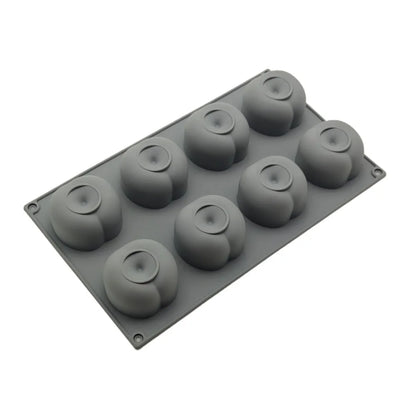 New Arrival 12 Hole Circular Bubble Shape Silicone Mousse Cake Mold DIY Flaky Clouds Shape Jelly Pudding Chocolate Baking Tools