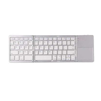 FlipStylez™ 3-Fold Wireless Bluetooth Keyboard with Touchpad – Compact, Rechargeable, Multi-Device, Windows, iOS, Android & Mac | FlipStylez LLC®