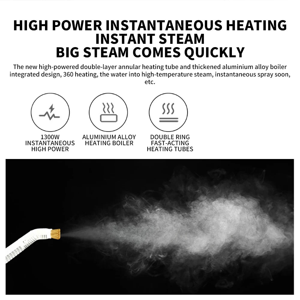 Original Deerma DEM-ZQ610 Steam Mopping Machine Multifunction Household Cleaning mop Aspirador 5 Attachments Mold