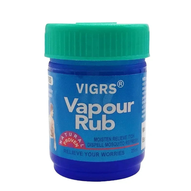 Vapour Rub White Cooling Balm Ointment For Anti Mosquito Dizziness Essential Balm Oil Tiger Balm Long Lasting