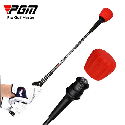 PGM Golf Swing Training Club Beginner Correcpose Posture Trainer Adjustable Sound Silicone Simulator Teaching Wand Stick HGB009