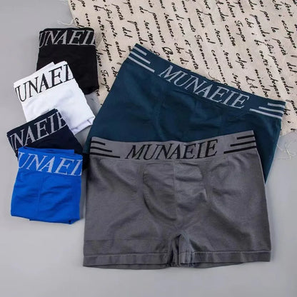 High-quality Seamless Men Pants Comfortable Sexy U Convex Breathable Underpant Solid Color Lingerie Boxer Shorts Man Underwear