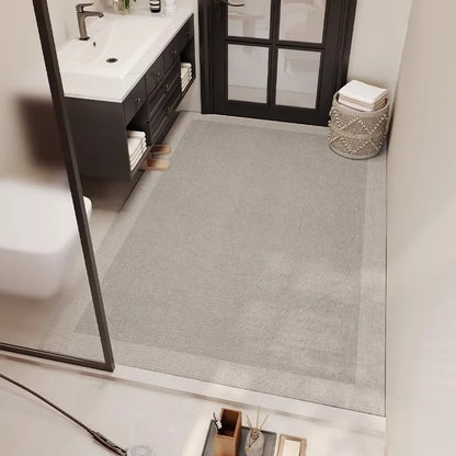 Carpet in the Bathroom Mat Absorbent Non-Slip Floor Mats Home