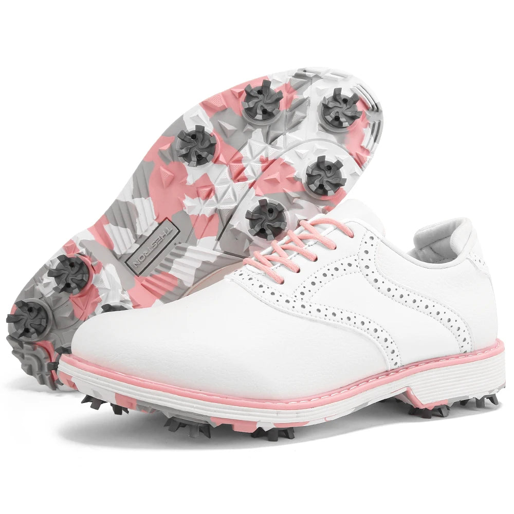Golf sports shoes are non slip, breathable, women's casual, comfortable, multifunctional, wear-resistant and waterproof