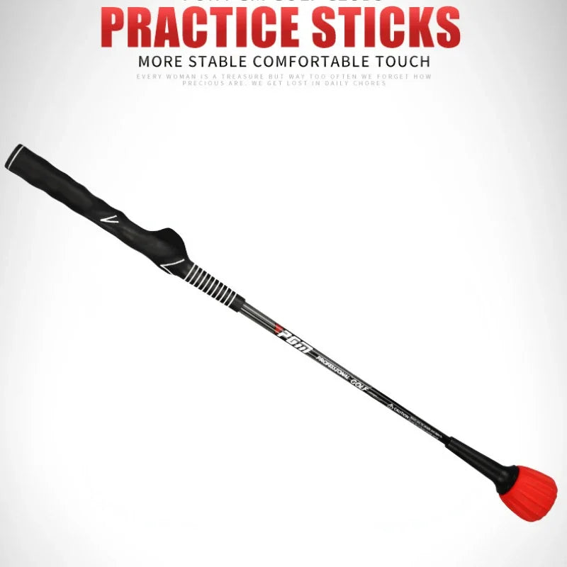 PGM Golf Swing Training Club Beginner Correcpose Posture Trainer Adjustable Sound Silicone Simulator Teaching Wand Stick HGB009