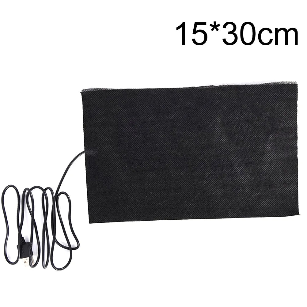 1 USB Heating Pad 5V Winter Heating Pad Temperature Control Seat Mat Sleeping Heater Carpet Multiple Sizes Available