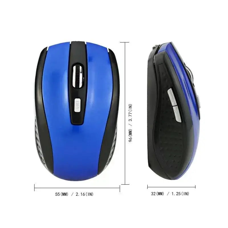 Bluetooth 5.2 Mouse 2.4G Wireless Mouse Dual-Mode Silent Mouse Rechargeable Gaming Mouse 800/1200/1600DPI For PC Computer Laptop