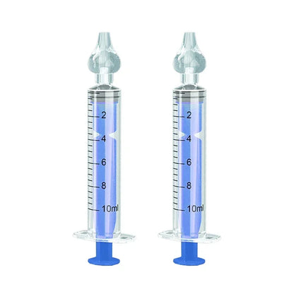10ML/20ML Baby Nose Cleaner Needle Tube Nasal Aspirator Reusable Baby Rhinitis Nasal Washer Syringe Nasal Irrigator for Children