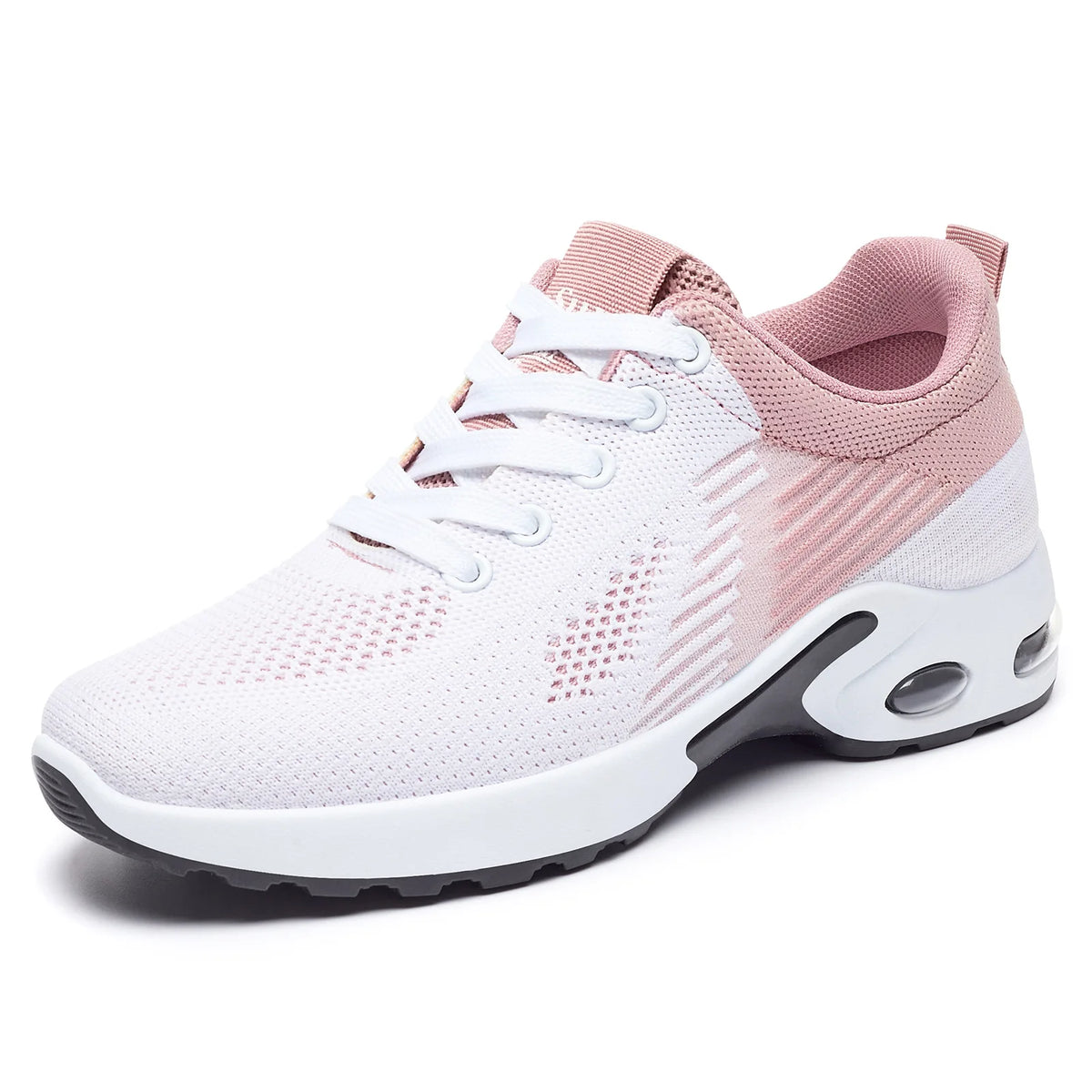 Spring Autumn Women Mesh Breathable Sports Shoes Lady Non-slip Running Shoes Adult Student Commuter Casual Shoes Everyday Casual