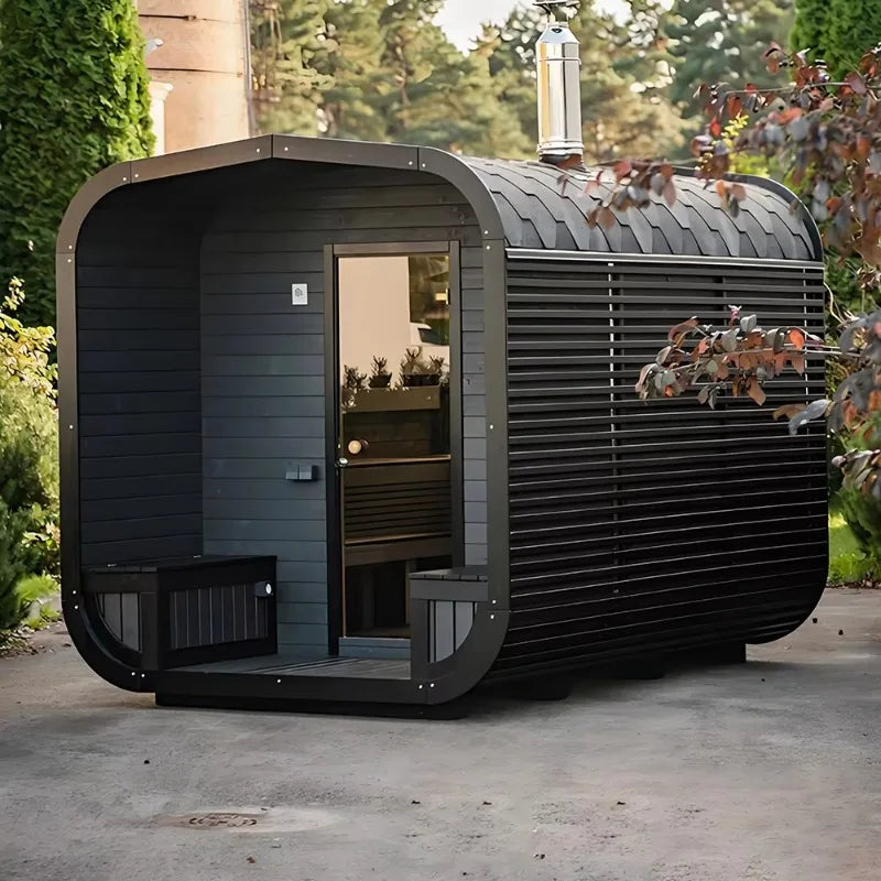Customize Sauna Room Infrared Heater Electric Full Body Steam Cabin Home Spa Health Relaxation Therapy Equipment